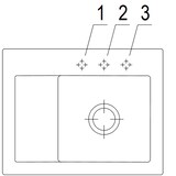 thumbnail of Villeroy&Boch Spülbecken, Küchenspüle Subway 45 Compact Graphite 650x510mm, Unteschrankbreite 45cm