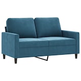 thumbnail of vidaXL 3-tlg. Sofagarnitur mit Kissen Blau Samt