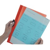 thumbnail of Klemmmappe Duraclip Original 30 bis 30 Blatt A4 dunkelrot Packung mit 25 Stück