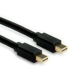 thumbnail of ROLINE Mini DisplayPort Kabel, v1.4, mDP - mDP, ST - ST, schwarz, 1 m