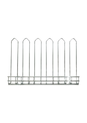 METRO PROFESSIONAL Portabicchieri, metallo, 45 x 31 x 5.9 cm, 20 bicchieri, argento