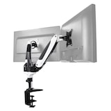 thumbnail of Monitorhalterung VM-MG2S - 2 Monitore 15 - 27 Zoll schwarz/weiß verkürzt hjh OFFICE