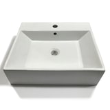 thumbnail of Lavabo Da Appoggio Ceramica Bianco Lavandino Lavello Arredo 2 Misure, , 1 pz., 41x41x15 cm