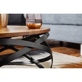 thumbnail of FineBuy Couchtisch MANUR Wohnzimmertisch Holz Massiv Sofatisch Tisch Wohnzimmer