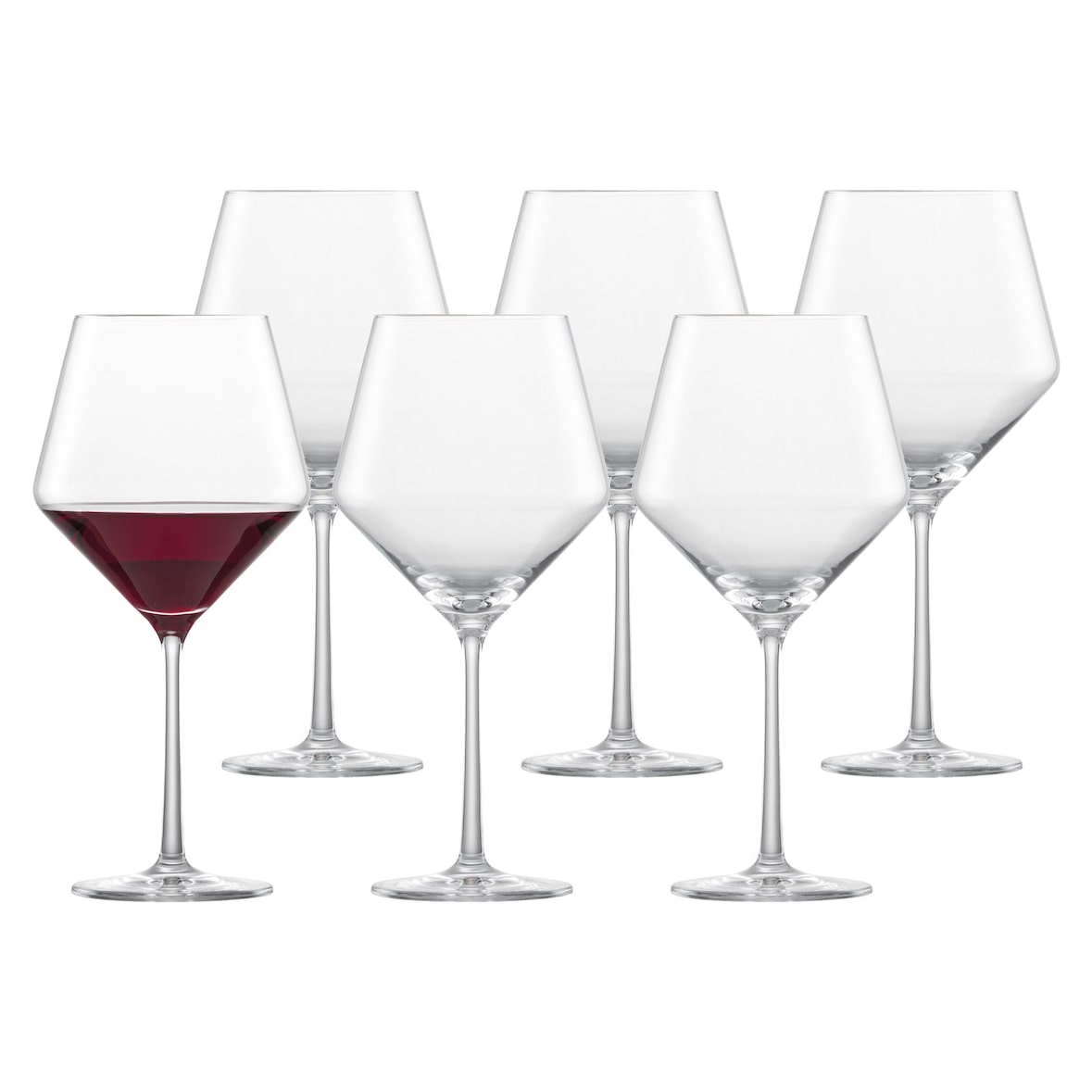 Zwiesel Glas PURE Burgunder Rotweinglas 6er Set