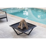 thumbnail of The Favilla Feuerkorb schwarz Premium-Feuerstelle (pulverbeschichtet) Wetterfester Stahl, für Garten