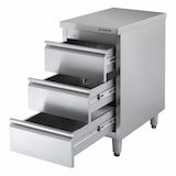 thumbnail of GastroHero Edelstahl-Schubladenschrank BASIC 3er Einheit 600