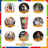 thumbnail of DayBays 20000 Stk. Kaffeebecher 12ozSlim/300ml Ø8cm " Coffee To Go Becher " Pappe mit PE-beschichtet