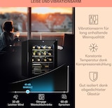 thumbnail of Klarstein Shiraz 16 Uno Weinkühlschrank 42l Touch-Bedienfeld 131W 5-18°C Schwarz