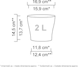 thumbnail of Scheurich PANNA          17/808 Übertöpfe