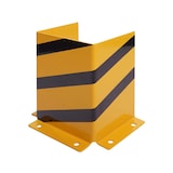 thumbnail of Proteção contra impactos HWC-J50, proteção de canto, com ancoragem metálica de parafuso em forma de U 40x30x25cm amarelo-preto