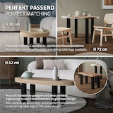 thumbnail of ML-Design 4er Set Tischbeine 90 cm Schwarz glänzend, Stahl pulverbeschichtet, I-Form 8×8 cm, höhenverstellbar, Möbelbeine für Schreibtisch Tisch