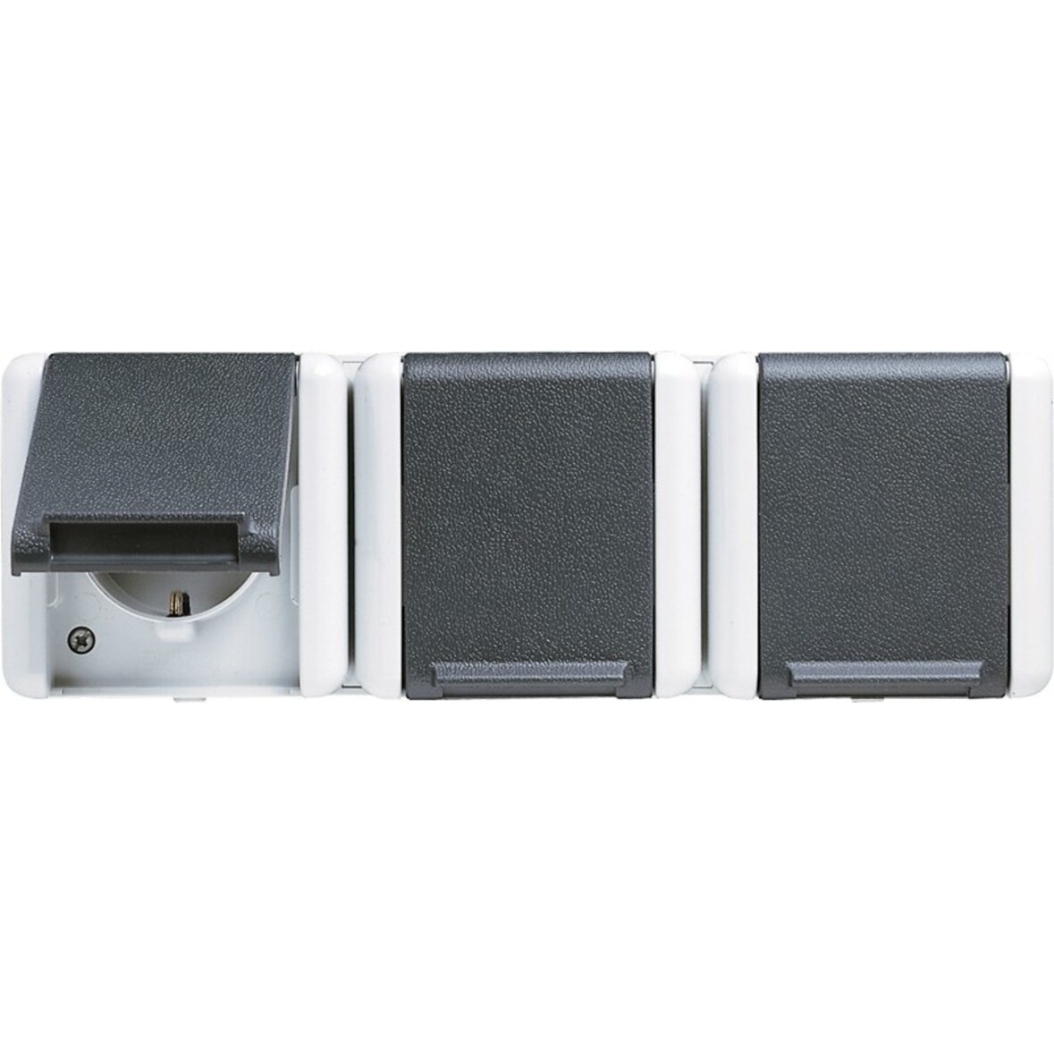 Jung SCHUKO-Steckdose 3-fach 8230 W 8230W