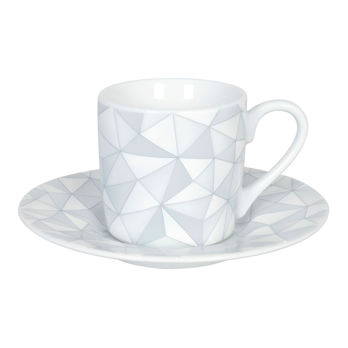 Könitz Espressotasse mit Untertasse Shades of grey