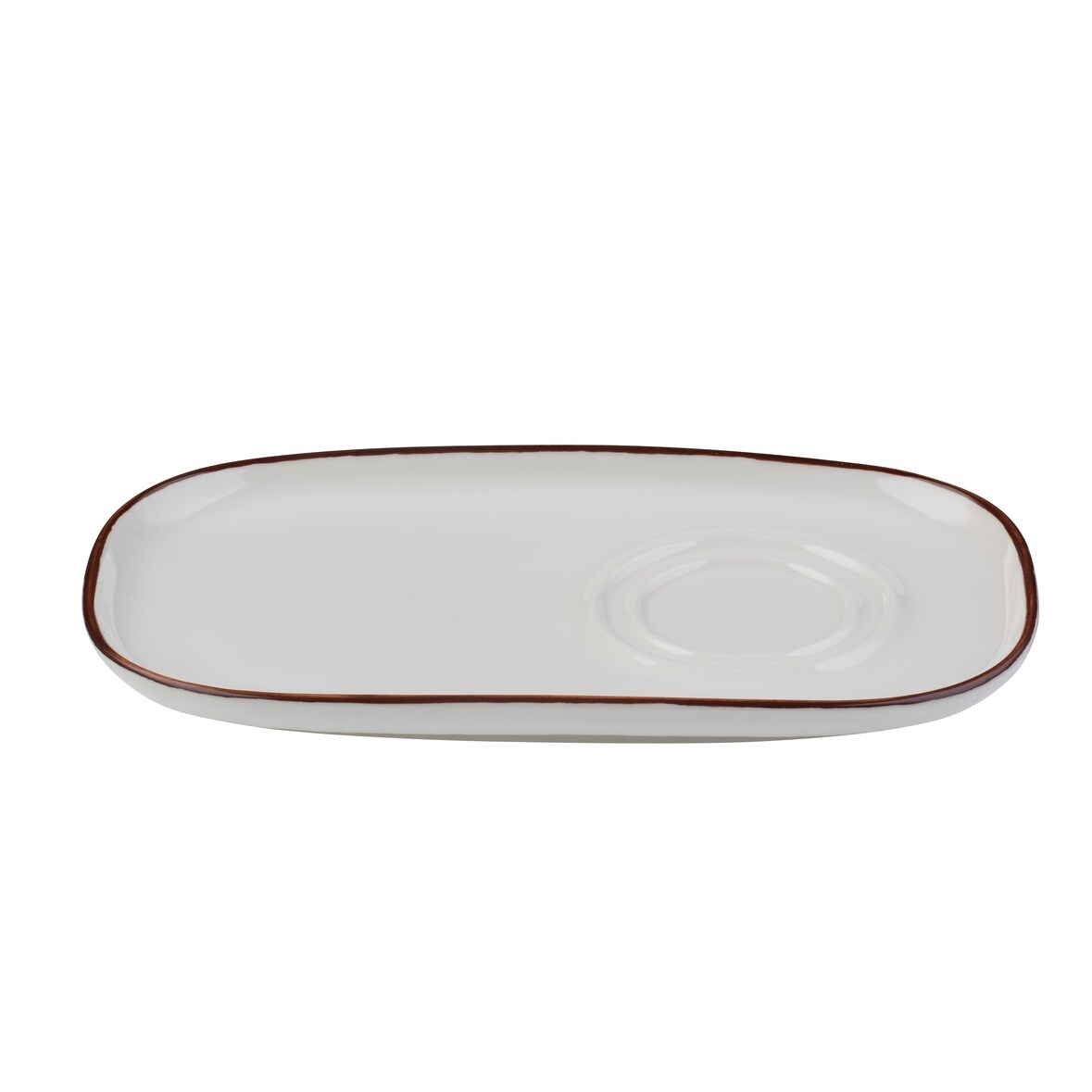 IDFine Modest Brown Mesa Platter 22 cm 12 Stück