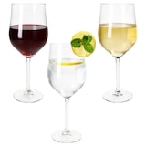 thumbnail of 6x Olivia Open Wine Wasser- & Weingläser 300ml mit Fuß Cocktailglas Partys Feier