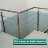 thumbnail of PRIOstahl Vierkantrohr Edelstahlrohr Größe: 40 x 40 x 2 mm Länge: 2000 mm aus Edelstahl V2A