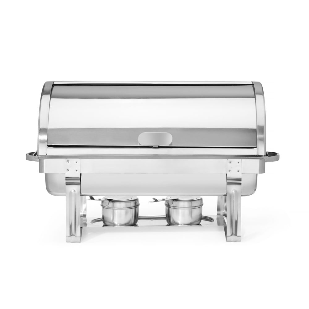 Chafing Dish Hendi con rolltop in GN1/1 in acciaio inox 18/10