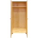 thumbnail of Möbilia Kleiderschrank mit 2 Türen | Kiefer-Holz massiv | B 82 x T 52 x H 170 cm | natur | 19020010 | Serie SCHRANK