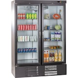 thumbnail of KBS glazendeur vriezer met scharnierende deuren 1001 liter 1370x735x2055 mm recirculatie 230V