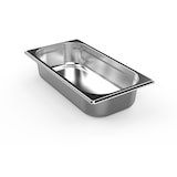 thumbnail of METRO Professional Scaldavivande elettrico GFW1000, acciaio inox, 65.7x361x16.7, 400W, GN 1/3, fino a 85°C, con coperchi e contenitori, argento