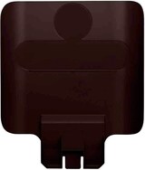 thumbnail of Hinweistafel für Rubbermaid Slim Jim Recycling-Station | HxBxT 36,2x30x4,4cm | Polypropylen | Braun von PROREGAL