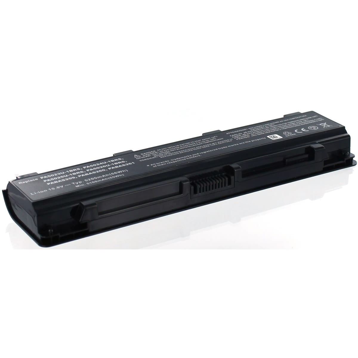 AGI Akku für Toshiba Satellite L870-17C Li-Ion 10,8 Volt 4400 mAh schwarz
