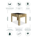 thumbnail of HORTALIA Mesa de cultivo Gardenbrico L80 en madera tratada para exterior - 120x80x80 cm