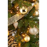 thumbnail of House of Seasons Baum Dekoration Satz bruchfest gold 100 Stueck