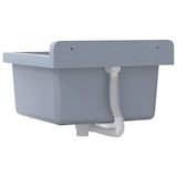 thumbnail of vidaXL Wasbak wandgemonteerd 40x40x24 cm hars grijs