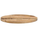 thumbnail of vidaXL Tafelblad rond Ø 60x1,5 cm massief ruw mangohout