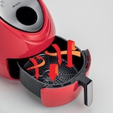 thumbnail of Ariete Airy Fryer XXL Rosso 
Friggitrice ad aria da 7 litri, frigge senza odori, con un solo cucchiaio di olio fino a 2,5 kg di patatine fritte.