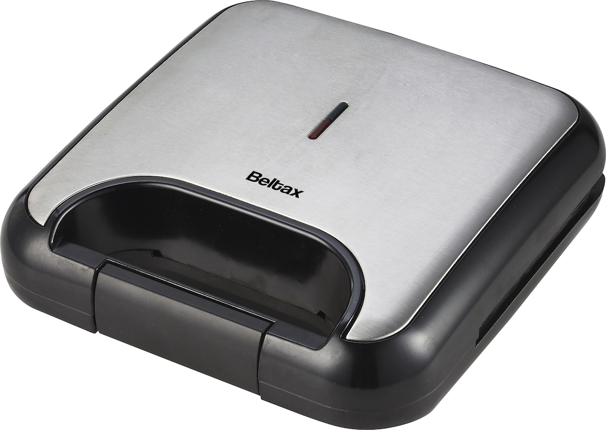 BELTAX Sanduicheira BSG-2215, Potência: 750W, 21 x 12,5 cm, 2 sanduiches, Luz piloto