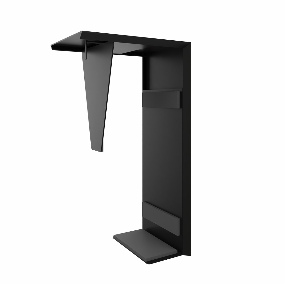 PC Halter Thin-Client Breite verstellbar 30-100mm graphitschwarz