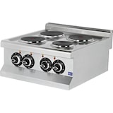 thumbnail of Fogão elétrico de mesa 4 zonas 4x1,75 kw 600x635x285mm