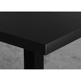 thumbnail of Bistrotisch 110x60 cm  | dunkle Holzoptik |  Gusseisen Gestell