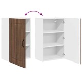 thumbnail of vidaXL Küchenwandschrank mit Regal Braun Eichen-Optik 50 x 31 x 80 cm