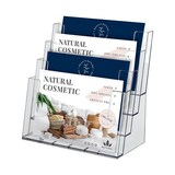thumbnail of Porte-brochures multiple "Universum" – A4 – Paysage – polystyrène – transparent – VKF Renzel