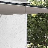 thumbnail of Outsunny Pérgola de Parede de Jardim com Teto Retrátil Tecido de Poliéster e Estrutura de Aço 3,9x2,9 m Creme