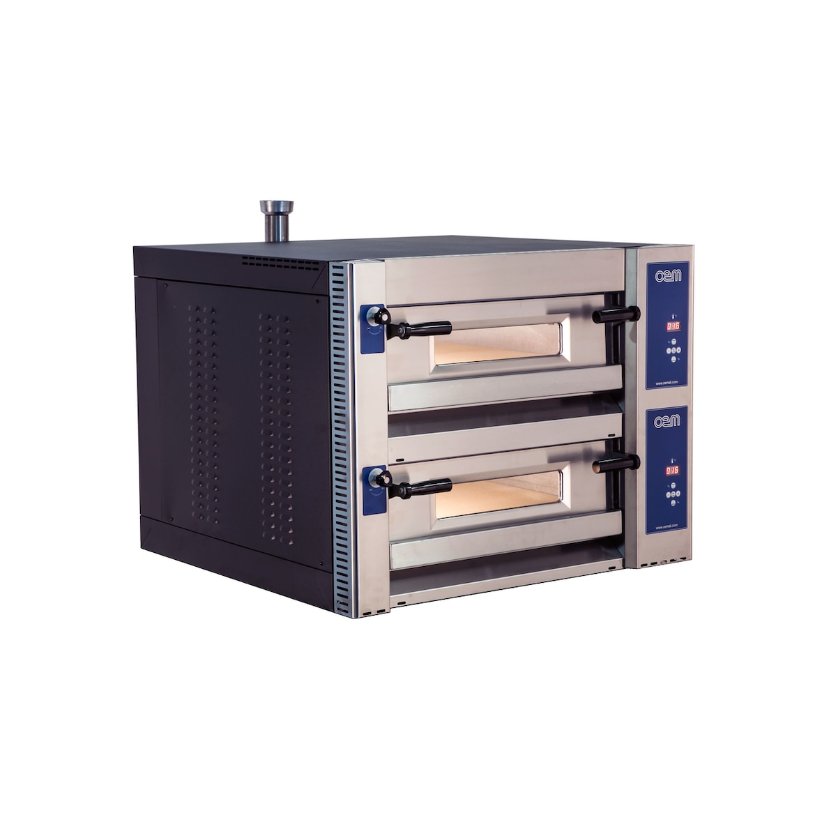 OEM Four à pizza digital 2 chambres, 8 pizzas de 35 cm,