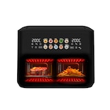 thumbnail of Freidora sin aceite EVVO Tasty Fryer Advance Duo 10L, capacidad 10 l, hasta 200ºC, 2900W, panel táctil, doble cesta, doble resistencia