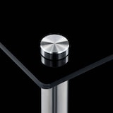 thumbnail of vidaXL Regal mit 6 Ablagen Schwarz 40x40x160 cm Hartglas