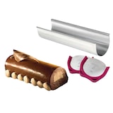 thumbnail of Gobel - Gouttière à bûche inox - 300 x 85 x 68 mm - contenance 1,5 L - 814570