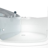 thumbnail of Pool Badewanne Eckwanne Wanne S60-EH 140x140cm mit Tür Walk-in-Pool