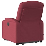 thumbnail of vidaXL Massagesessel mit Aufstehhilfe Weinrot Stoff