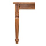 thumbnail of Tavolino allungabile Country legno massello tiglio finitura noce elegante per cucine moderne rustiche
