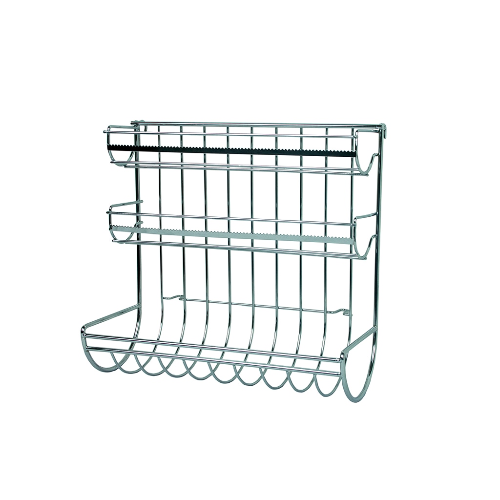 Küchenleiste mit Rollenhalter Küchenrollenhalter Frischhaltefolie Alufolie