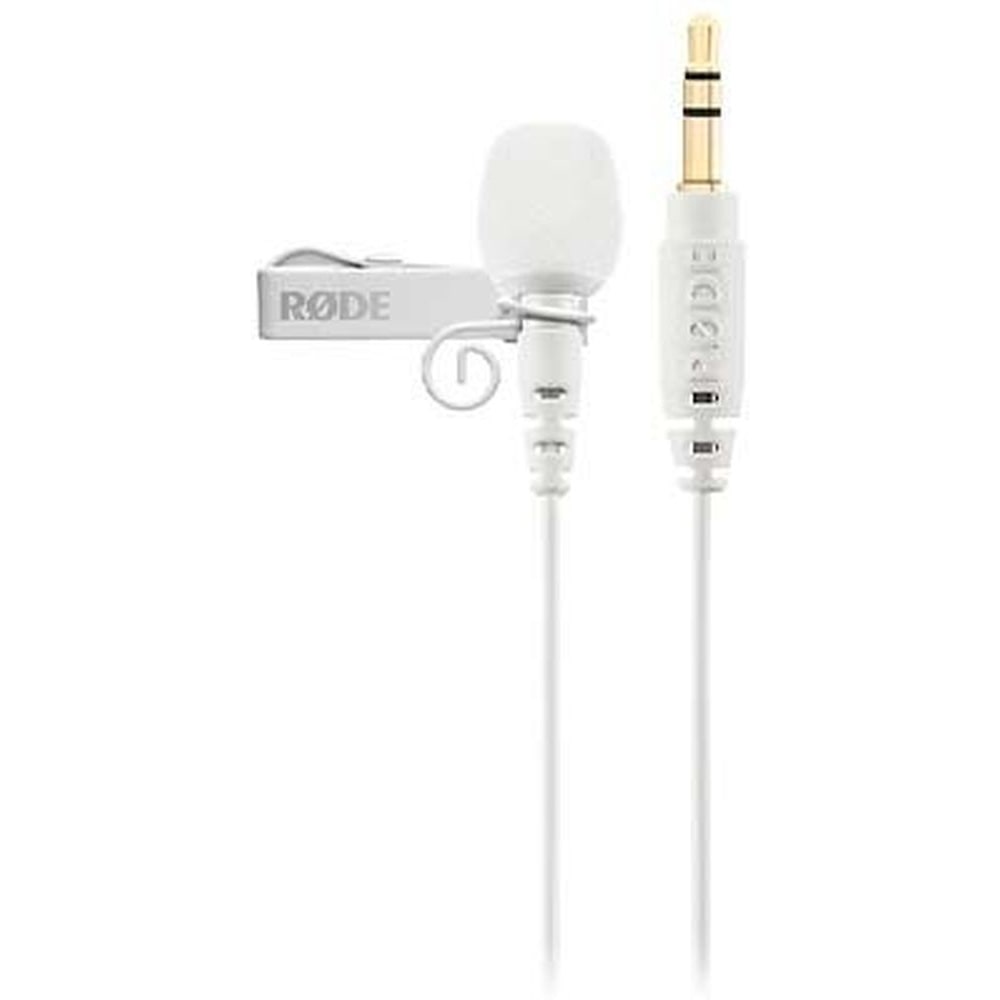 Røde lavalier go microphone portable professionnel blanc lavgow