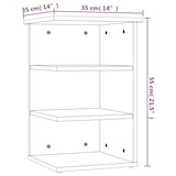 thumbnail of vidaXL Beistellregal Sonoma-Eiche 35x35x55 cm Holzwerkstoff