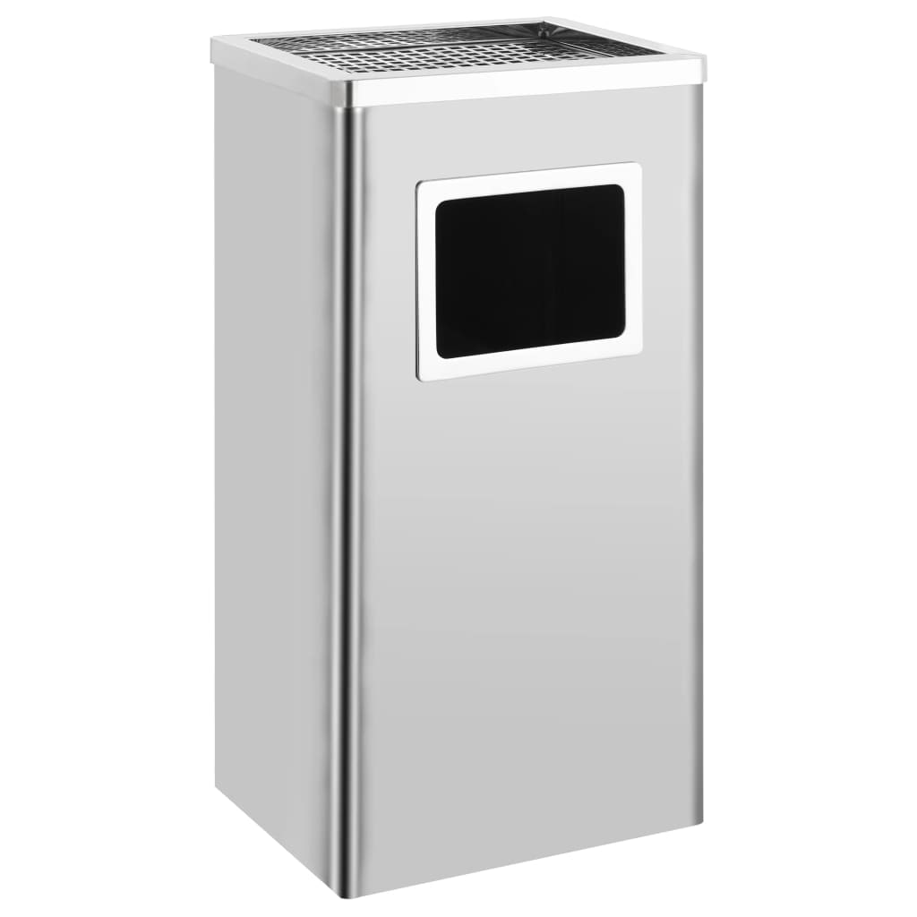 Helloshop26 - 45-liter roestvrijstalen hotelasbak 02_0006064